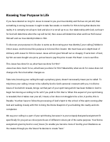 Knowing Your Purpose In Life.PDF